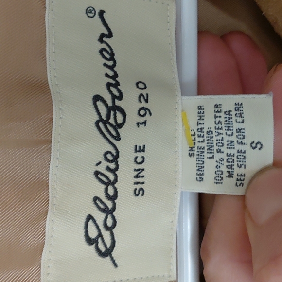 Vintage leather Eddie Bauer jacket - Picture 2 of 6